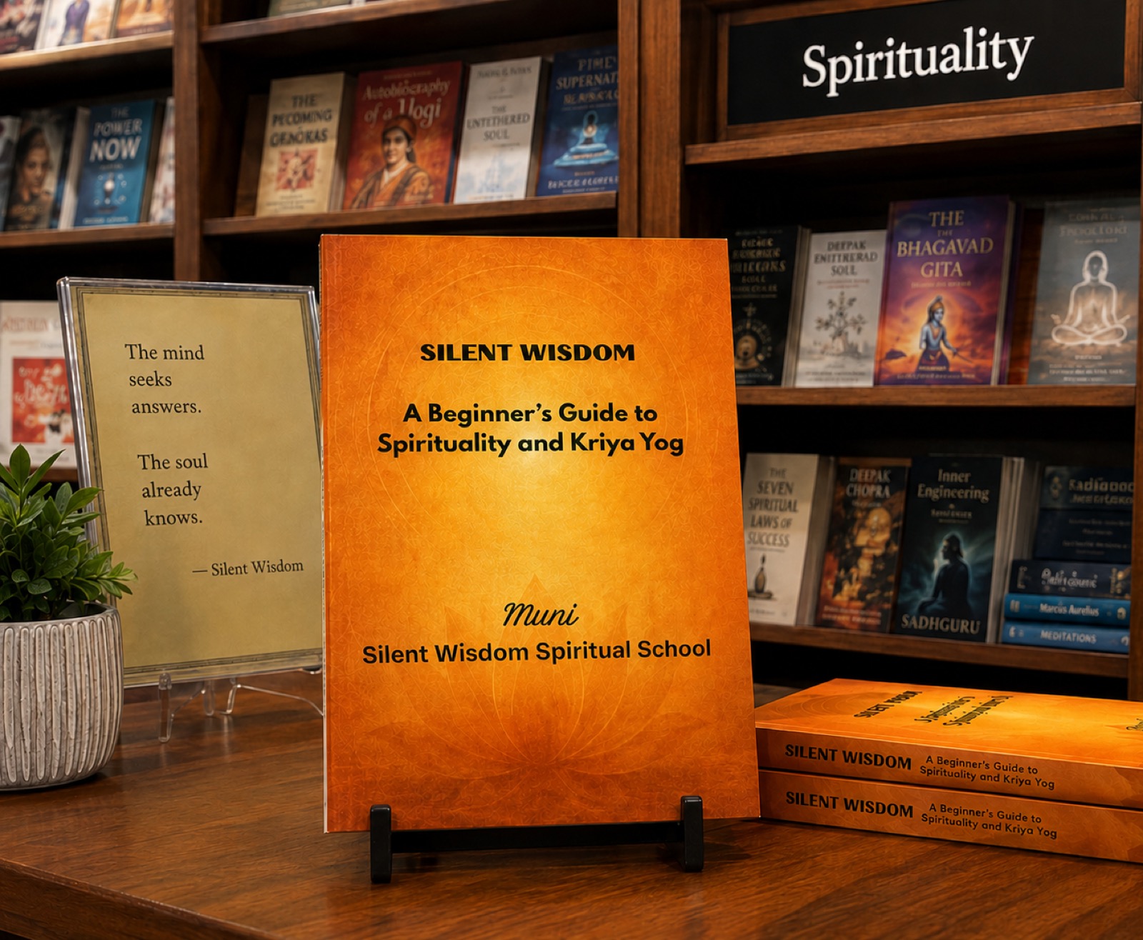 A Beginner's Guide to Spirituality and Kriya Yog, held by Muni